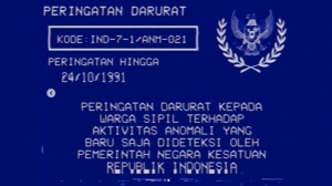 Simbol Garuda Biru