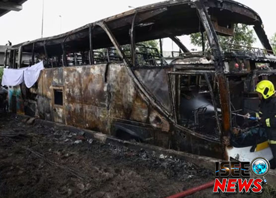 Tragedi Bus Terbakar Thailand