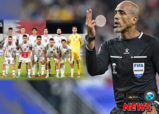 Wasit Kontroversial di Laga Indonesia vs Bahrain