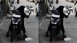 Buruh di Jabar Tewas Terjerat Benang Saat Naik Motor